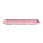 Поднос розовый 36,3x12,8x2,4 см