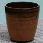 Чашка коричневая 7,6x7,8 см