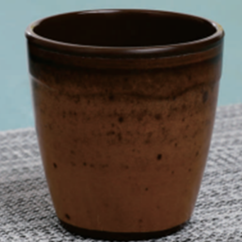 Чашка коричневая 7,6x7,8 см