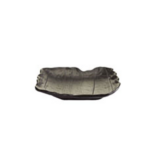 Меламиновая матовая тарелка 25,5x22,5x4,5 см