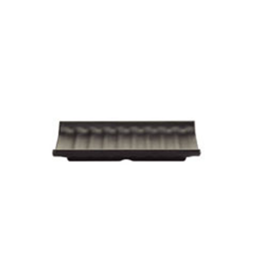 Меламиновая матовая тарелка 19,2x10,1x2,5 см
