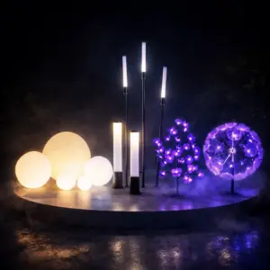 Декоративное освещение на улице