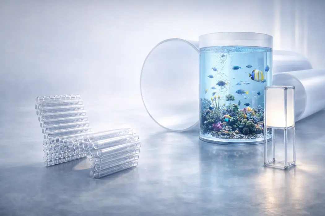 Современные акриловые элементы декора