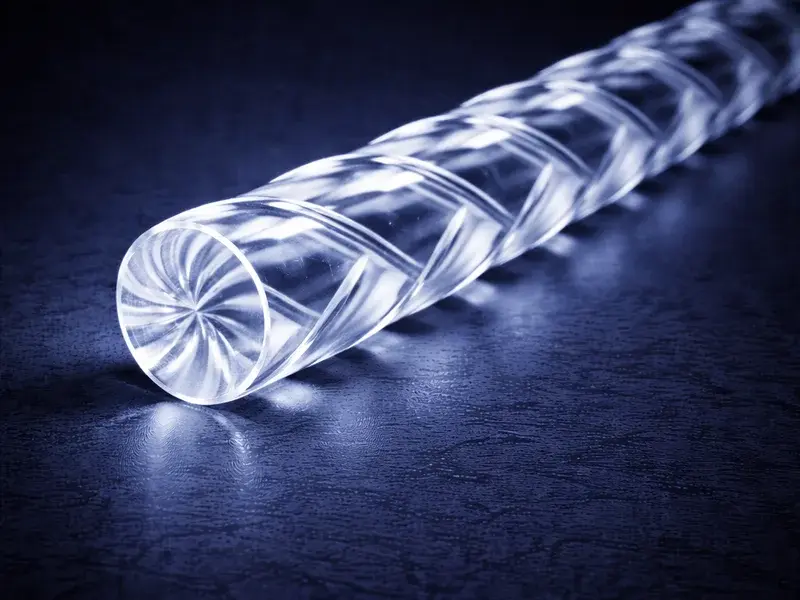 Косичка - прозрачный акриловый стержень