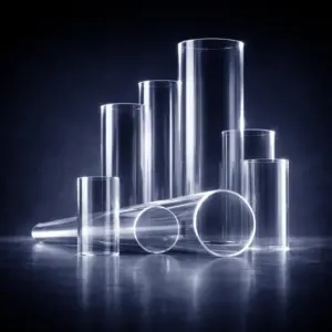 Прозрачные трубы поликарбонатные - круглые