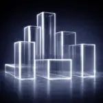 Прозрачные трубы поликарбонатные - квадратные