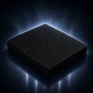 Резиновое рулонное покрытие «Регупол» чёрное 100%