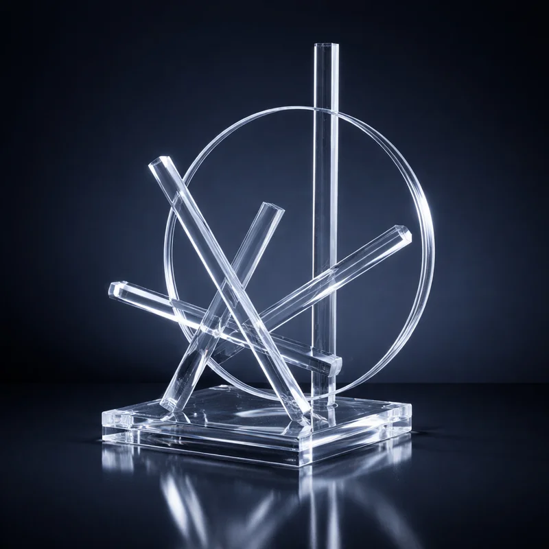 Инженерные конструкции из акриловых стержней